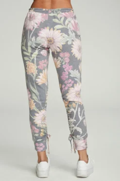 New Chaser Brand Drawstring Shirred Cuffed Slim Jogger