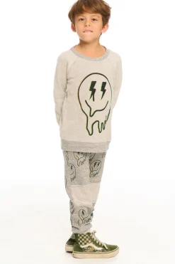 Fashion Chaser Brand Drippy Smile Pants