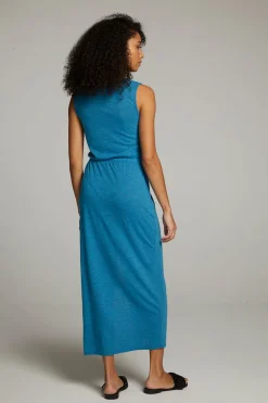 Discount Chaser Brand Durangoo Blue Danube Maxi Dress