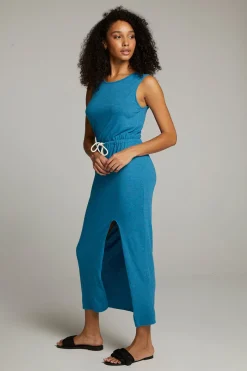 Discount Chaser Brand Durangoo Blue Danube Maxi Dress