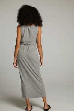 Flash Sale Chaser Brand Durangoo Streaky Grey Maxi Dress