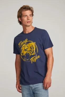 Sale Chaser Brand Easy Tiger Mens Tee