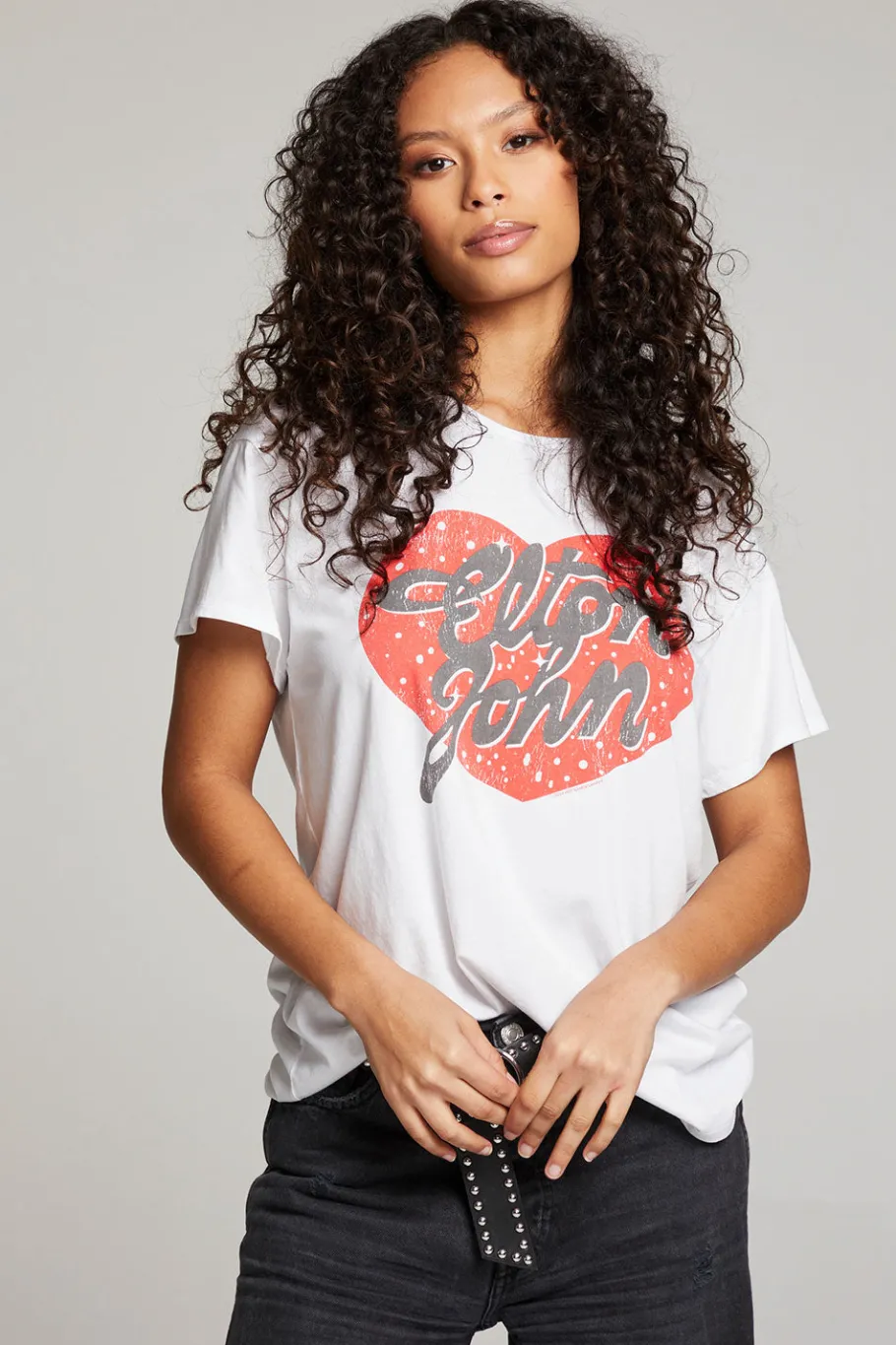 Clearance Chaser Brand Elton John Script Logo Heart