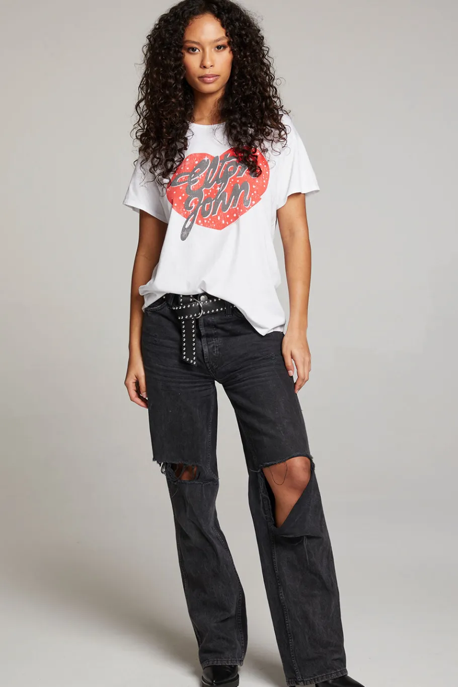Clearance Chaser Brand Elton John Script Logo Heart