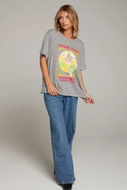 Cheap Chaser Brand Elton John Yellow Brick Road Tee