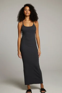 New Chaser Brand Emma Black Maxi Dress