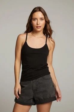Best Chaser Brand Emma Black Tank Top