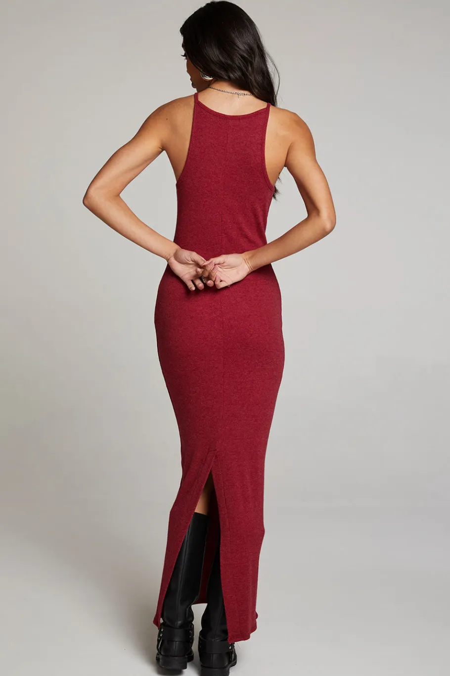 Best Chaser Brand Emma Blood Red Maxi Dress