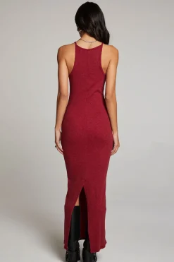 Best Chaser Brand Emma Blood Red Maxi Dress