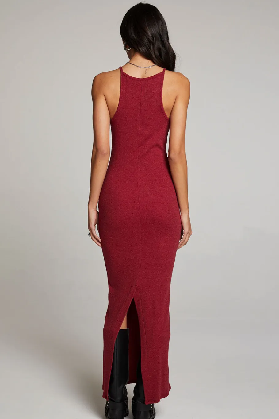 Best Chaser Brand Emma Blood Red Maxi Dress