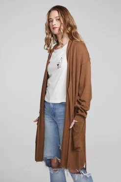 Sale Chaser Brand Eve Deep Taupe Sweater