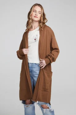 Sale Chaser Brand Eve Deep Taupe Sweater