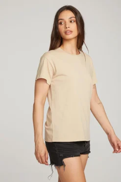 Best Chaser Brand Everyday Essential Cappuccino Crew Neck Tee