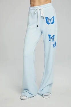 Shop Chaser Brand Evil Eye Butterfly Pants