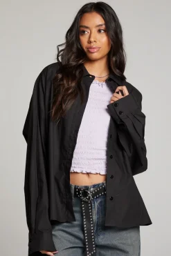 Shop Chaser Brand Ezra Licorice Button Up