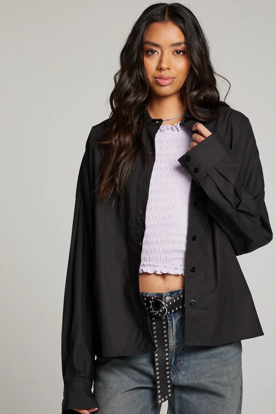 Shop Chaser Brand Ezra Licorice Button Up
