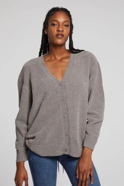 Cheap Chaser Brand Fairfax Foggy City Cardigan