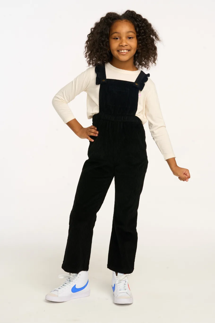 Clearance Chaser Brand Fairy Overall Raven Black Corduroy