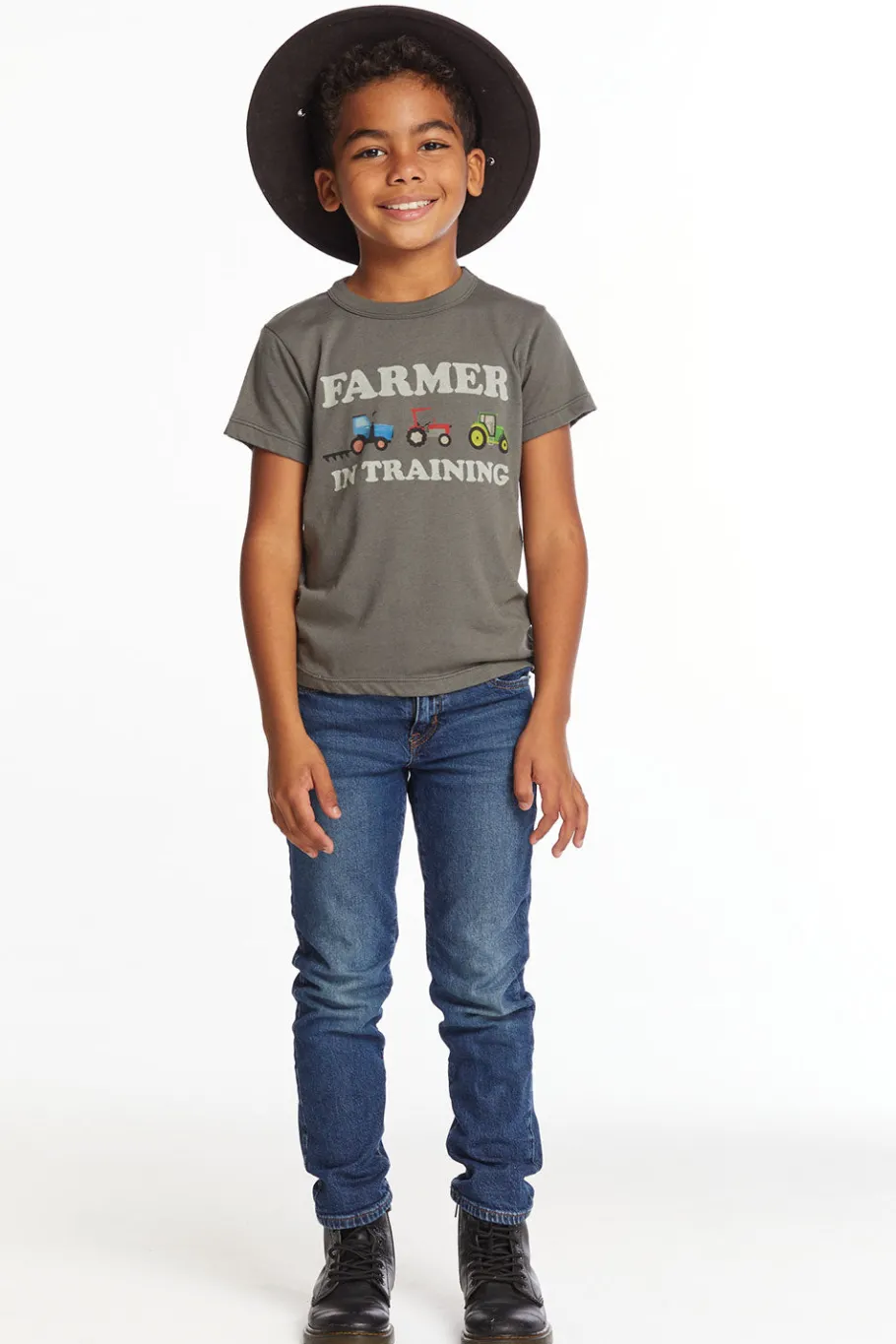 Outlet Chaser Brand Farmer In Training Boys Tee