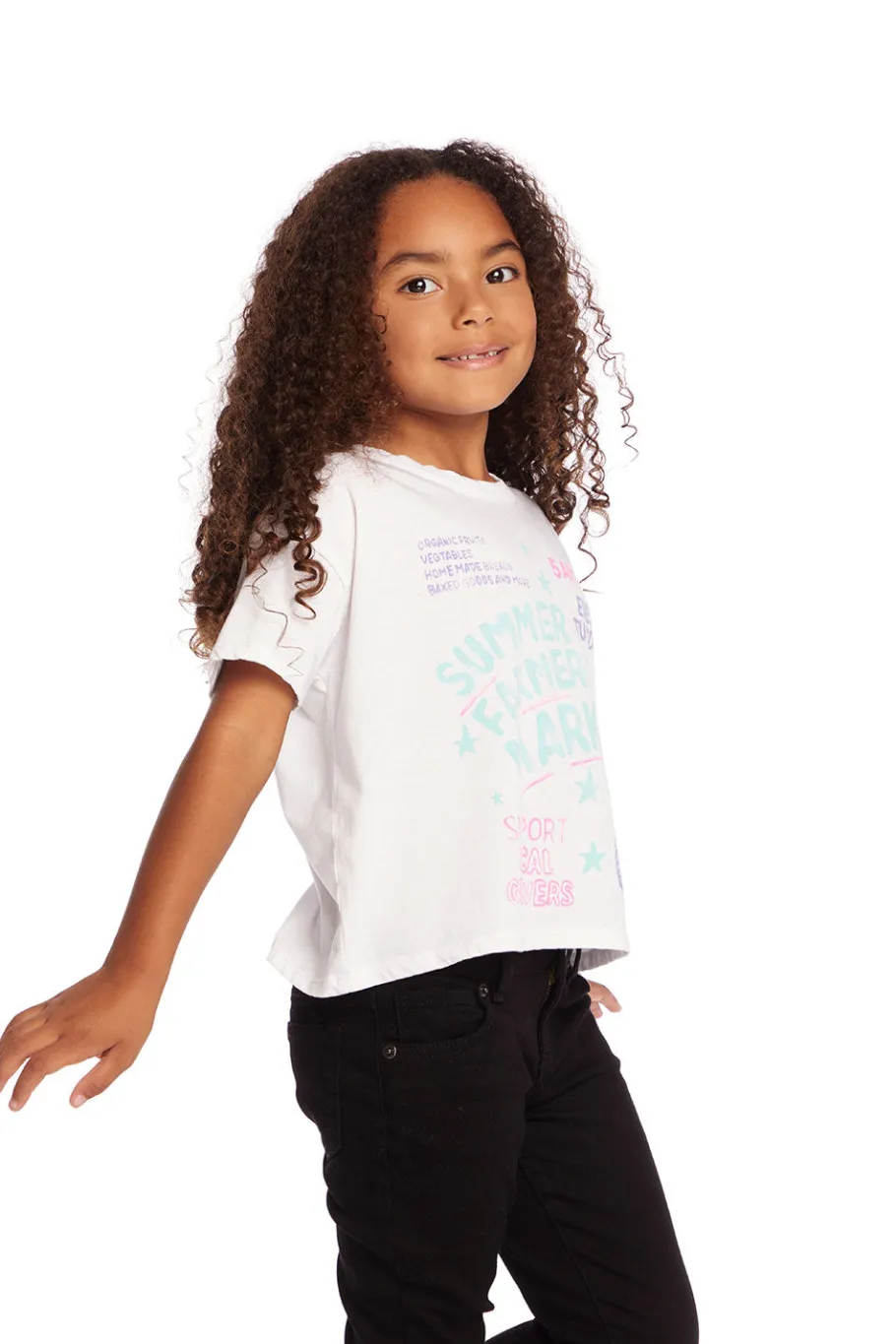 Clearance Chaser Brand Farmers Market Girls Tee