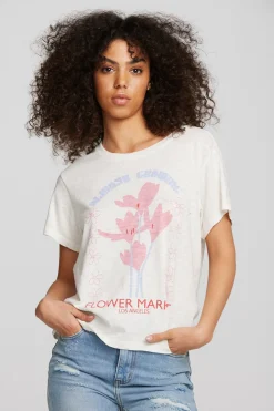 Discount Chaser Brand Flower Market Tee