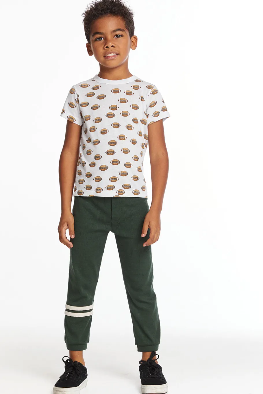 Outlet Chaser Brand Football Life Boys Tee