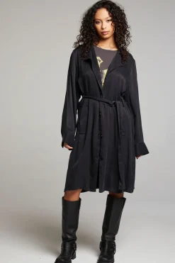 Cheap Chaser Brand Ford Licorice Trench Coat