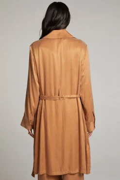 Cheap Chaser Brand Ford Toffee Trench Coat