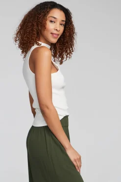 Cheap Chaser Brand Fox Bright White Tank