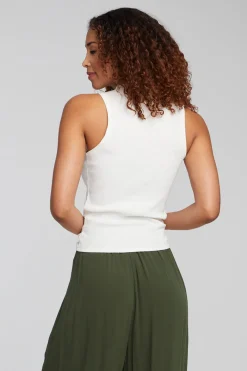 Cheap Chaser Brand Fox Bright White Tank