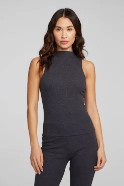 Online Chaser Brand Fox Shadow Black Tank