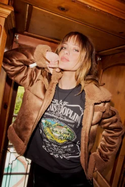 Best Chaser Brand Franklin Sherpa Whiskey Jacket