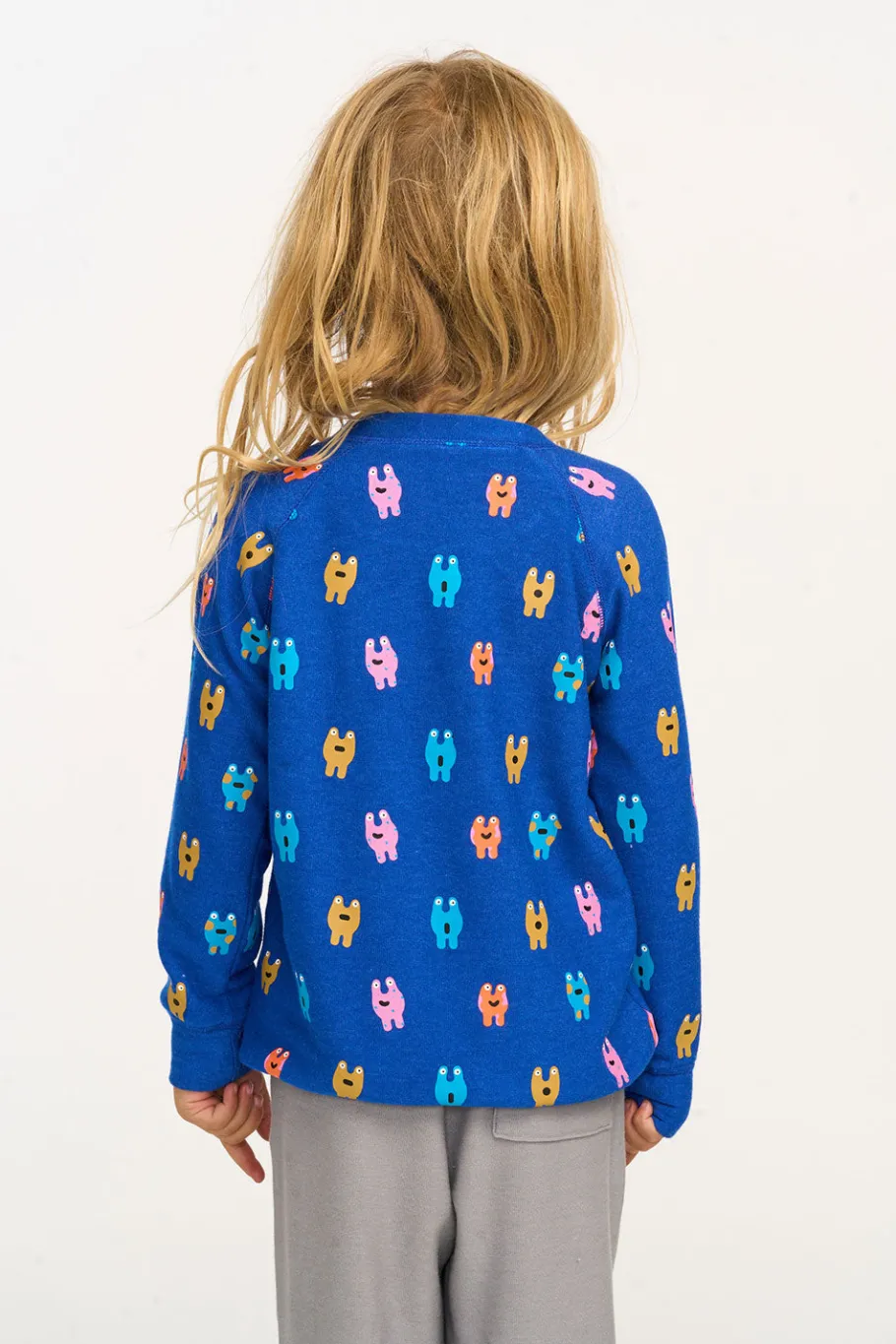 Outlet Chaser Brand Funny Monsters Kanga Pocket Pullover