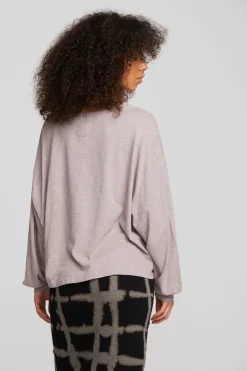 Fashion Chaser Brand Gauze Jersey Long Sleeve Tee