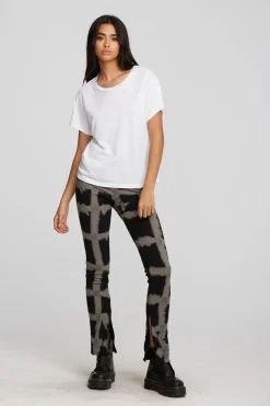 Shop Chaser Brand Gauze Jersey Oversized Crewneck Tee
