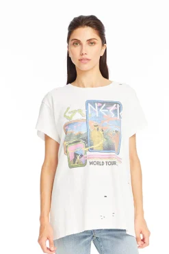 Flash Sale Chaser Brand Genesis - "World Tour '78" Distressed Crew Neck