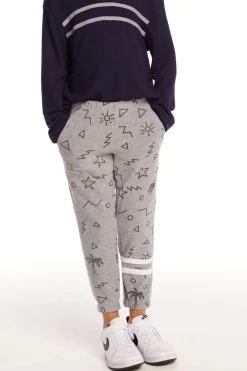 Fashion Chaser Brand Geo Palms Boys Pant
