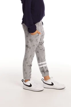 Fashion Chaser Brand Geo Palms Boys Pant