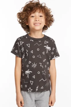 Cheap Chaser Brand Geo Palms Boys Tee