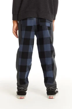 Cheap Chaser Brand Ghost Plaid Side Panel Jogger