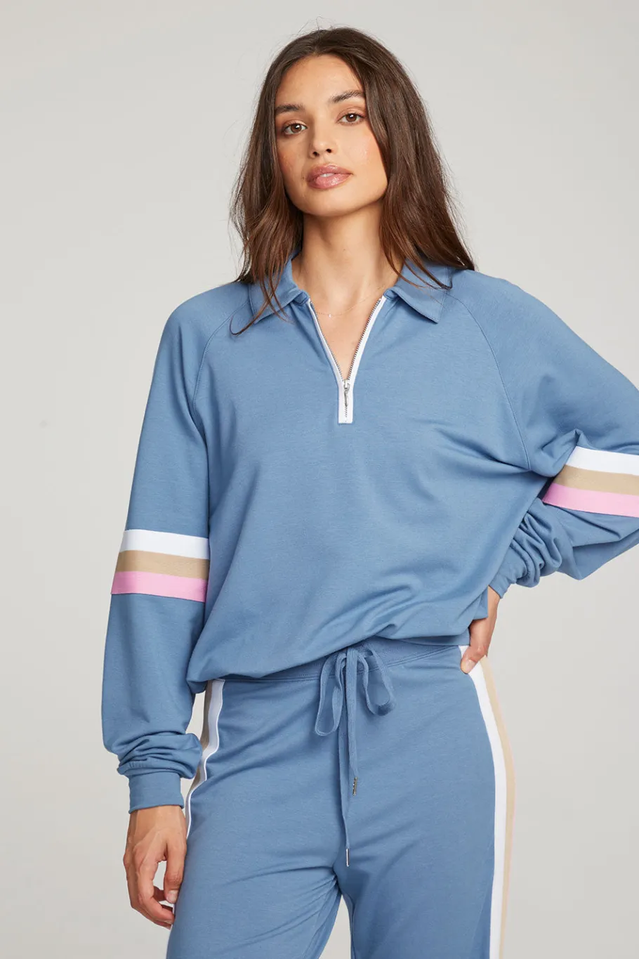 Store Chaser Brand Gilette Vintage Blue Pullover