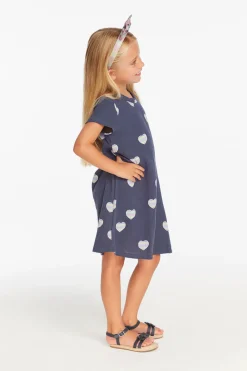 Cheap Chaser Brand Girls Beach Heart T- Shirt Dress