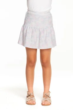 Best Chaser Brand Girls Cozy Knit Flouncy Mini Skort