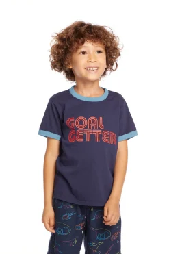 New Chaser Brand Goal Getter Boys Tee