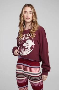 Best Sale Chaser Brand Grateful Dead Desert Skeleton Long Sleeve