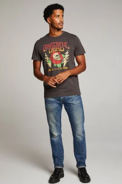 Cheap Chaser Brand Grateful Dead Fall Tour Mens Tee