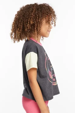 Flash Sale Chaser Brand Grateful Dead Steal Your Face Rainbow Girls Tee