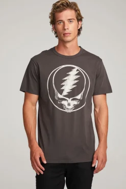 Outlet Chaser Brand Grateful Dead Steal Your Face Mens Tee