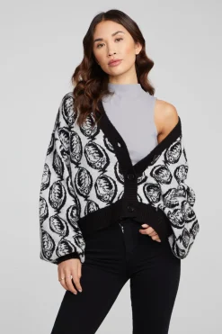 Hot Chaser Brand Grateful Dead Steal Your Face Cardigan