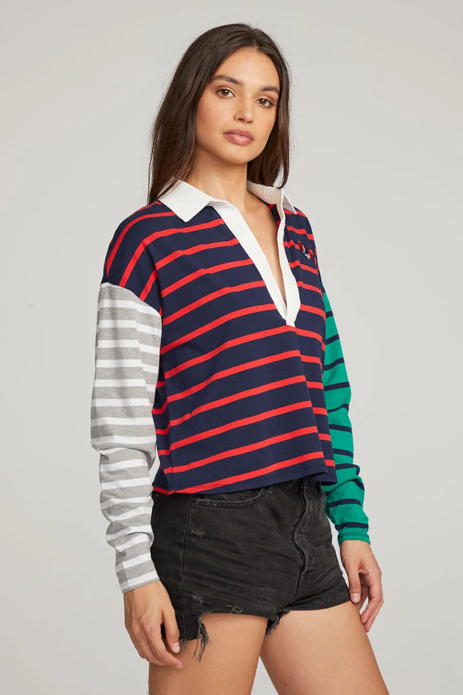 Discount Chaser Brand Grateful Dead Stealie Rugby Shirt
